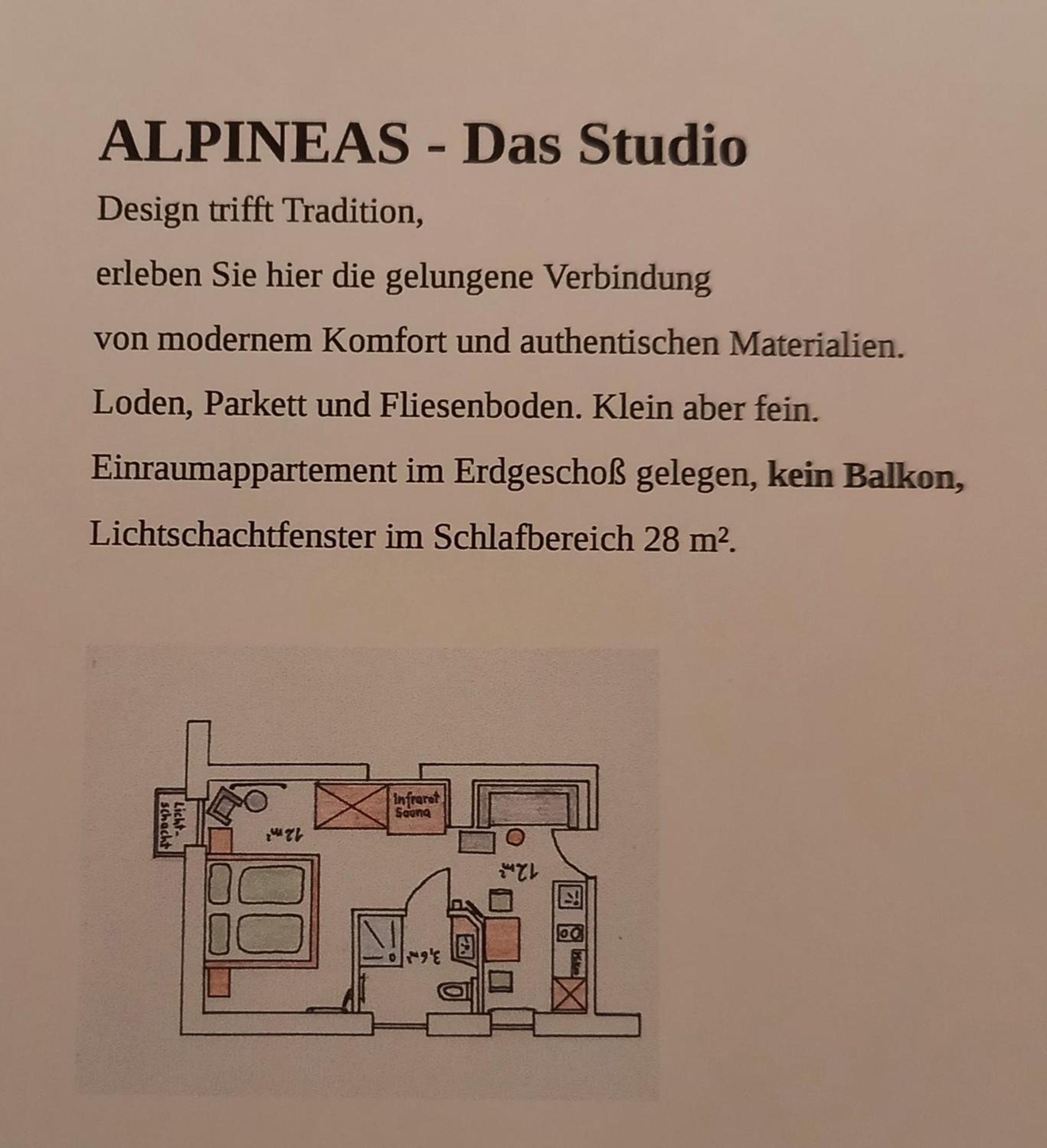 Apartmán Alpineas Leutasch Exteriér fotografie